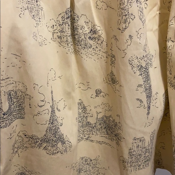 Paris Eiffel tower print skirt - Picture 2 of 3